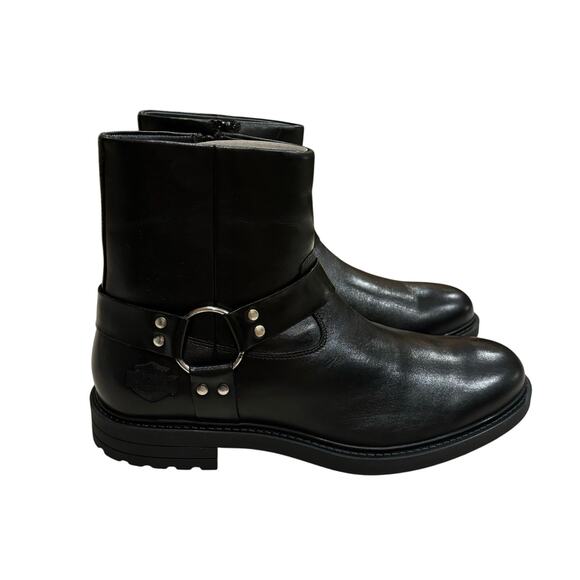 Harley Davidson Durland Men 11.5M Leather Lightweight Comfy Harness Riding Boots - Picture 1 of 10